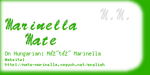 marinella mate business card